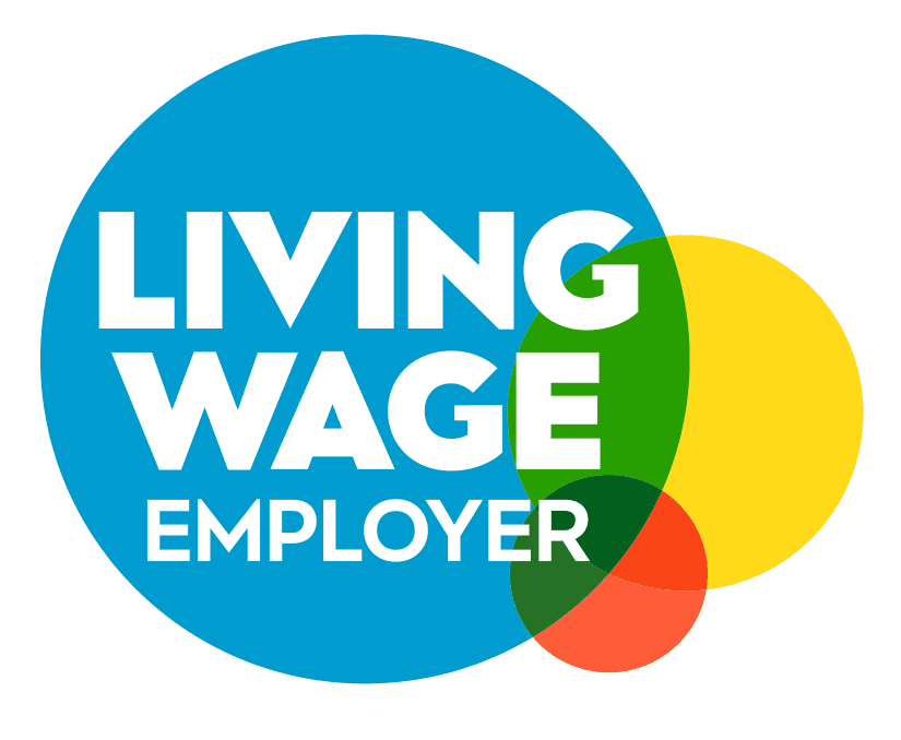 Living Wage Employer logo.
