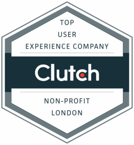 Top Clutch User Experience Company Non-profit London.