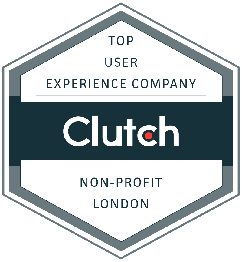 Top Clutch User Experience Company Non-profit London.