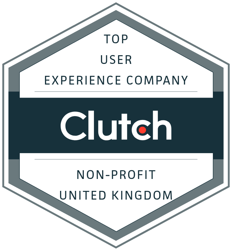 Top Clutch User Experience Company Non-profit United Kingdom.