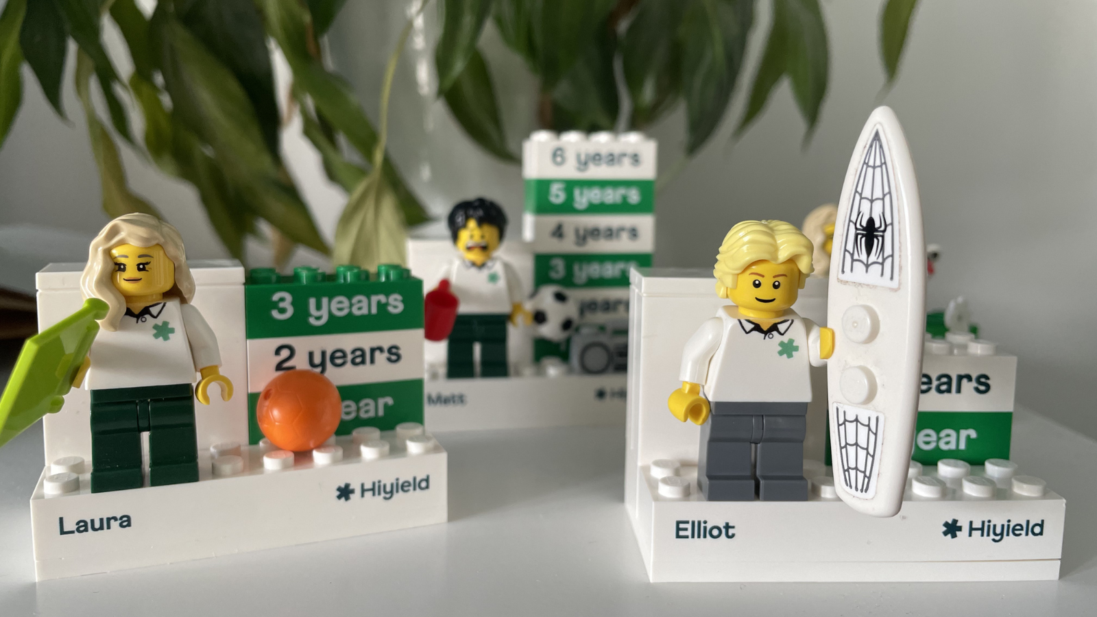 Hiyield team Lego minifigures - SEO and PPC job at Hiyield