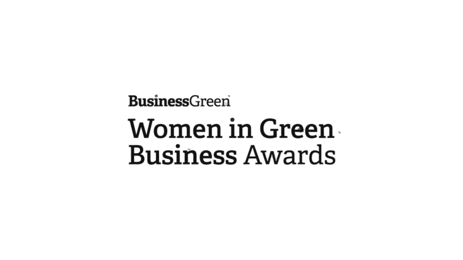 Women in green business awards 2026.